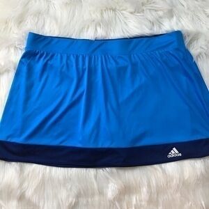 Adidas Climalite stretch athletic skirt skort L